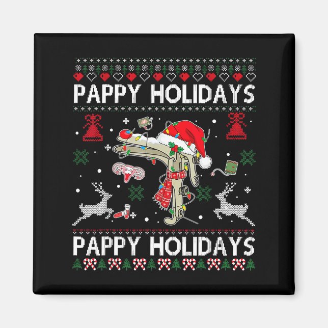 Aimant Reindeer Speculum Obgyn Nurse Ugly Christmas Obste (Devant)