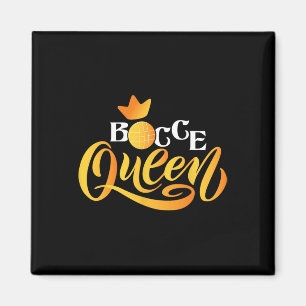 Aimant Reine de Bocce - Jeu de Boule sur Gazon Boule Byll