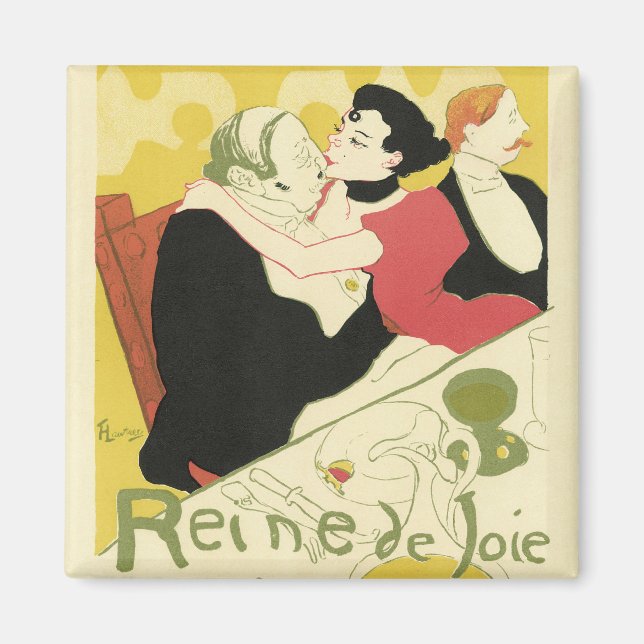 Aimant Reine de Joie (Reine du Plaisir) Toulouse Lautrec (Devant)
