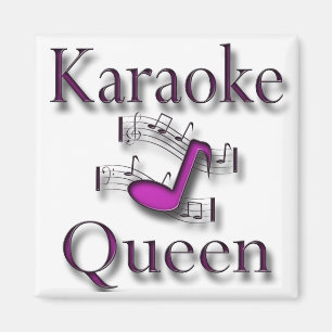 Aimant Reine de karaoke