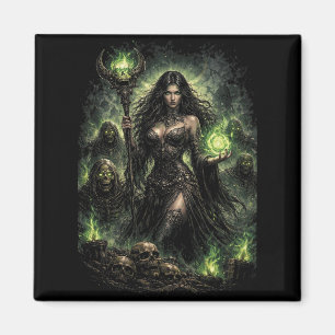 Aimant Reine de la Flamme Verte