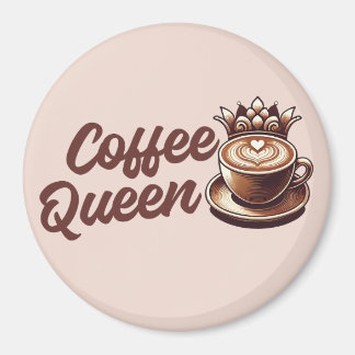 Aimant Reine du café