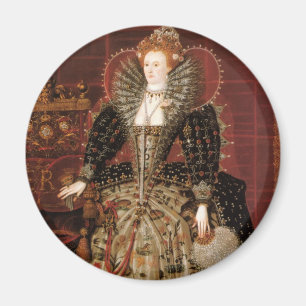 Aimant Reine Elizabeth I d'Angleterre
