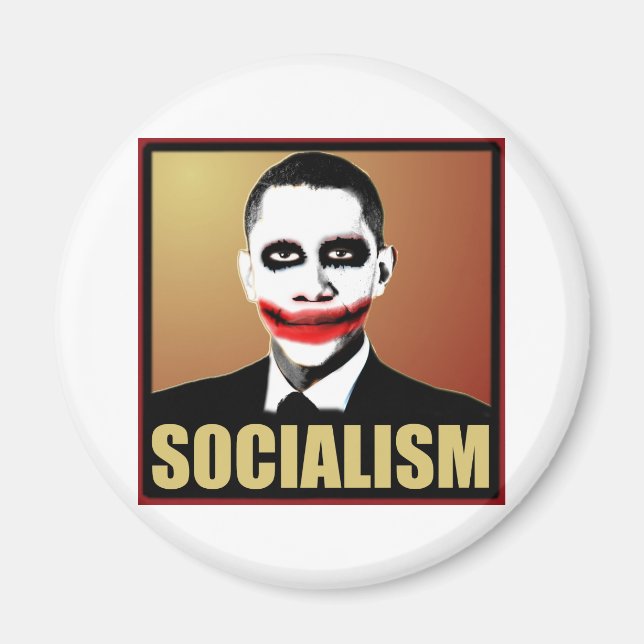 Aimant Rejeter le socialisme (Devant)