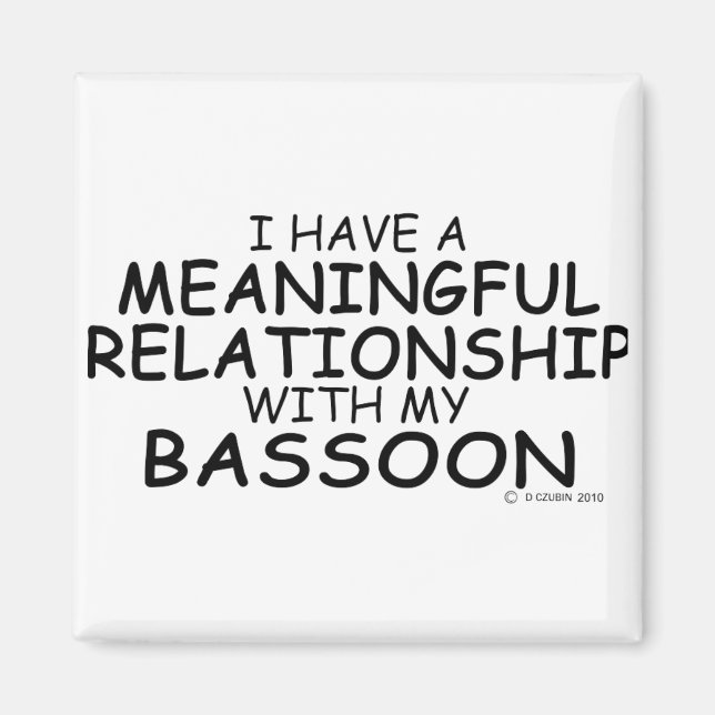 Aimant Relation significative Bassoon (Devant)