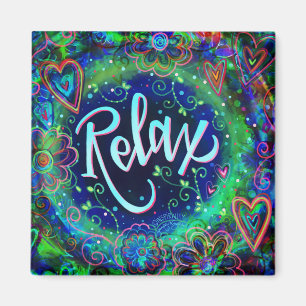 Aimant Relax Bleu Plutôt Amusant Inspirant Inspiritisme F