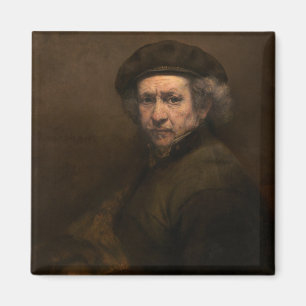 Aimant Rembrandt Self Portrait : Peintre Néerlandais de l
