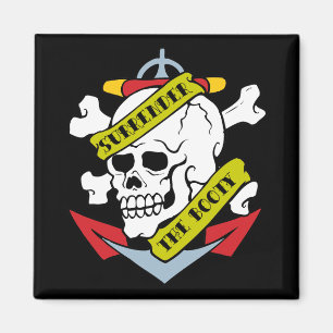 Aimant Remettre le crâne booty