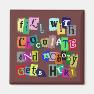 AIMANT REMPLISSER AVEC CHOCOLAT ...