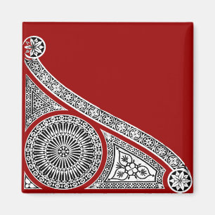 Aimant RENAISSANCE rouge