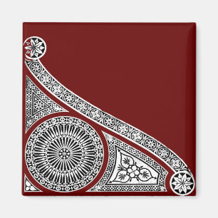 Aimant RENAISSANCE rouge