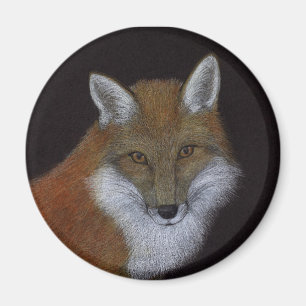 Aimant Renard rouge