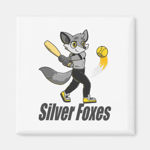 Aimant Renards Argentés Softll