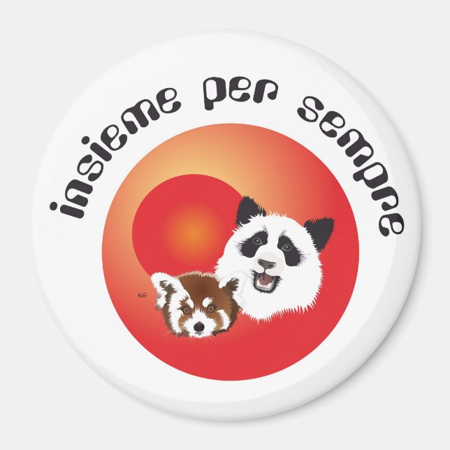 Aimant Rencontre Panda (Devant)