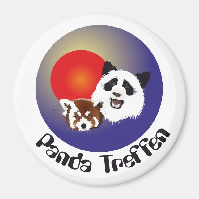 Aimant Rencontre Panda (Devant)