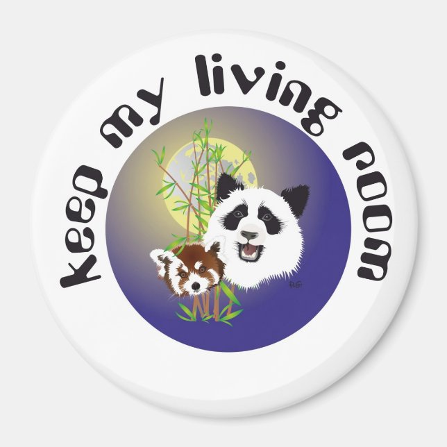 Aimant Rencontre Panda (Devant)