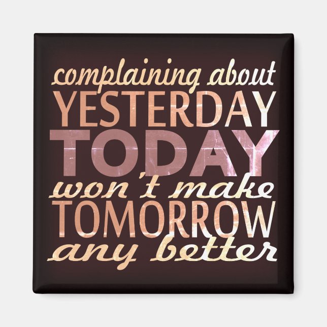 Aimant Rendre demain meilleur (Devant)