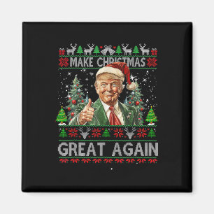 Aimant Rendre Noël grand à nouveau Noël Père Noël Trump 2