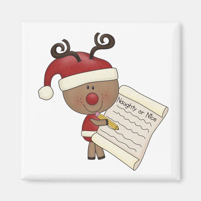 Aimant Renne de Rudy vilain ou NIC (Devant)