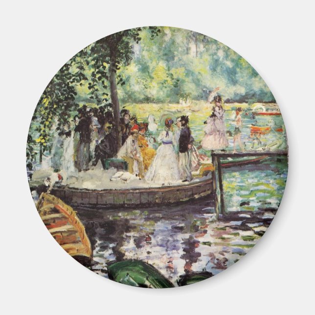 Aimant Renoir : La Grenouillere (Devant)