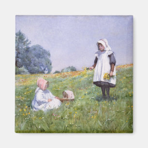 Aimant Renoncules et marguerites