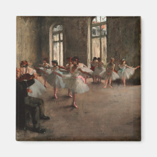Aimant Répétition de ballet - Edgar Degas - 1873