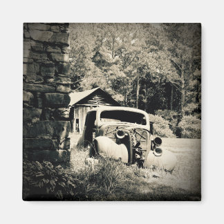 Aimant Repose au coin du feu