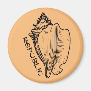 Aimant République de conch