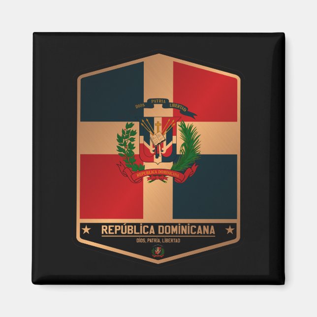 Aimant République dominicaine (Devant)