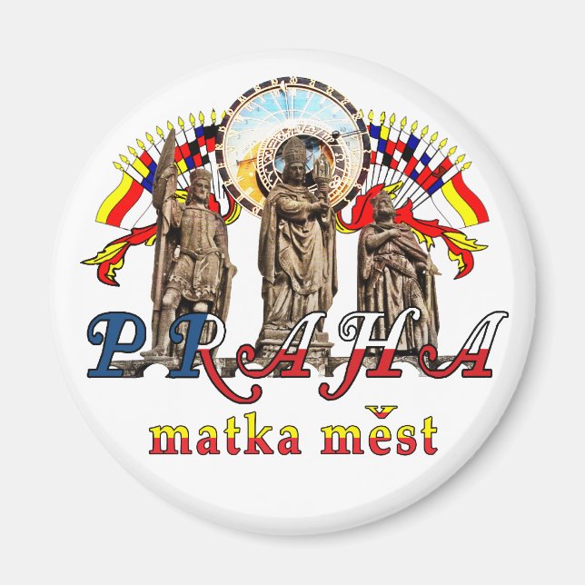 Aimant République tchèque de Prague (Devant)