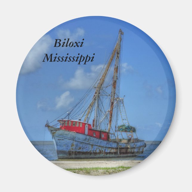 Aimant Requin tigre (Devant)