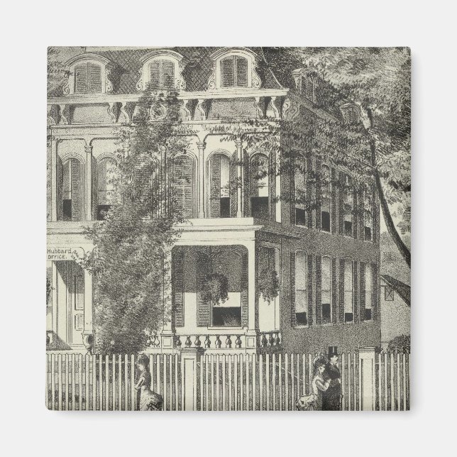 Aimant Résidence du Dr Charles Hubbard (Devant)