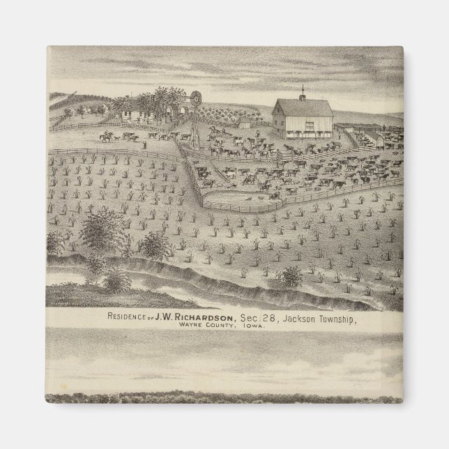 Aimant Résidences de JW Richardson et JD McGlothlen (Devant)