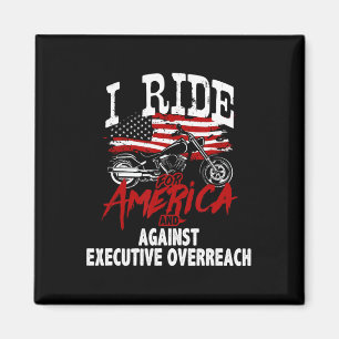 Aimant Résistance de motards anti-Trump contre la réactio