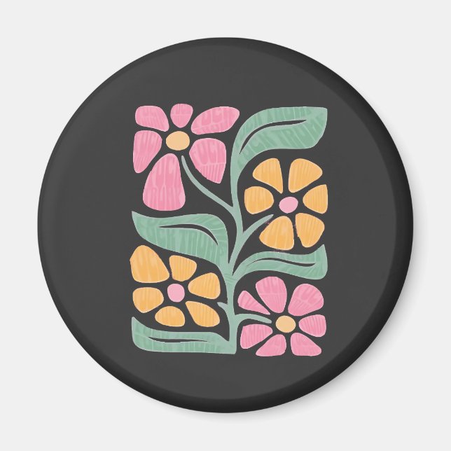 Aimant RÉSISTER À La Manifestation politique anti-Trump (Devant)