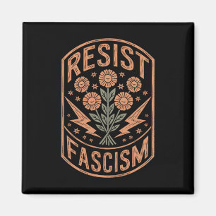 Aimant Résister à la protestation contre le fascisme Trum