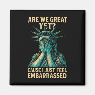 Aimant Résistez À Statue De La Liberté Sommes-Nous Grands