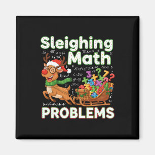 Aimant Résoudre des problèmes de mathématiques Noël Drôle