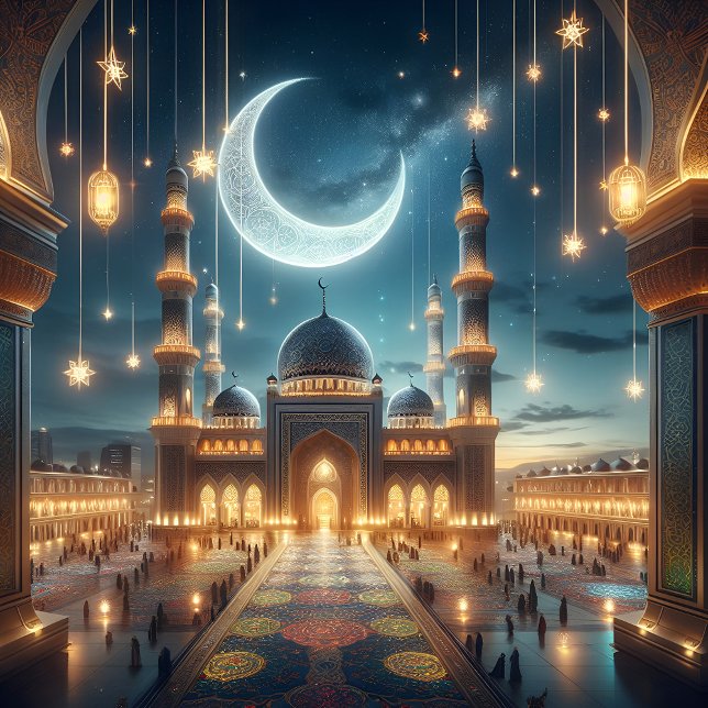 Aimant Respectez l'esprit du Ramadan (Créateur téléchargé)
