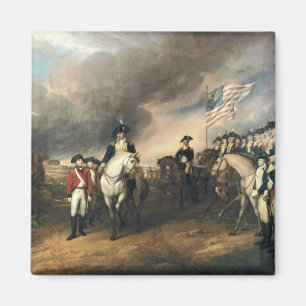 Aimant Restitution de Yorktown par John Trumbull