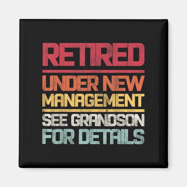 Aimant Retired Under New Management See Grandson For Deta (Devant)