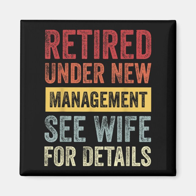 Aimant Retired Under New Management See Wife For Details  (Devant)