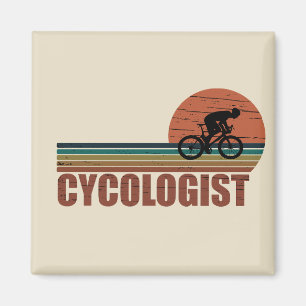 Aimant Retraite de cyclisme drôle - Vieux Cycologue