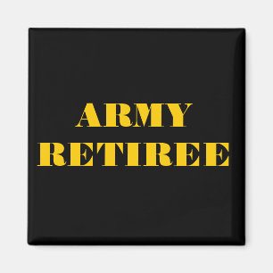 Aimant Retraite de l'Armée de l'aimant