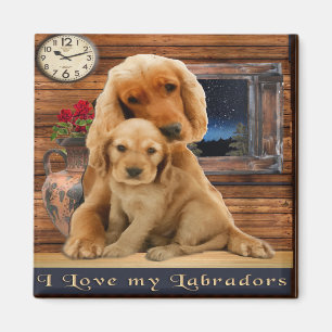 Aimant Retriever du Labrador