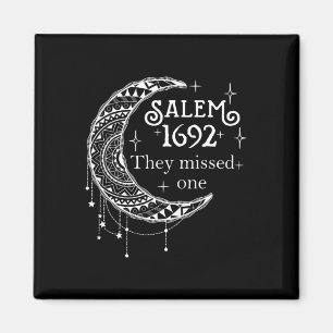 Aimant Rétro 1692 Ils Ont Manqué Une Sorcière Salem 1692 