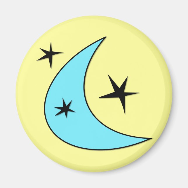 Aimant Retro Boomerang (Devant)