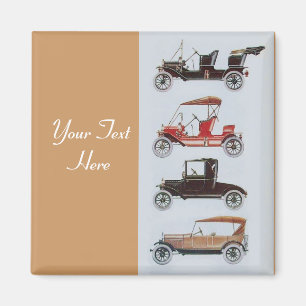 Aimant RETRO CARS 2- réparation automobile