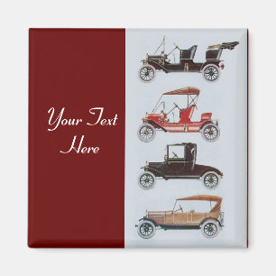 Aimant RETRO CARS 2- réparation automobile