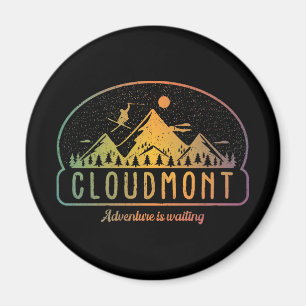 Aimant Retro Cloudmont Ski Adventure est en attente
